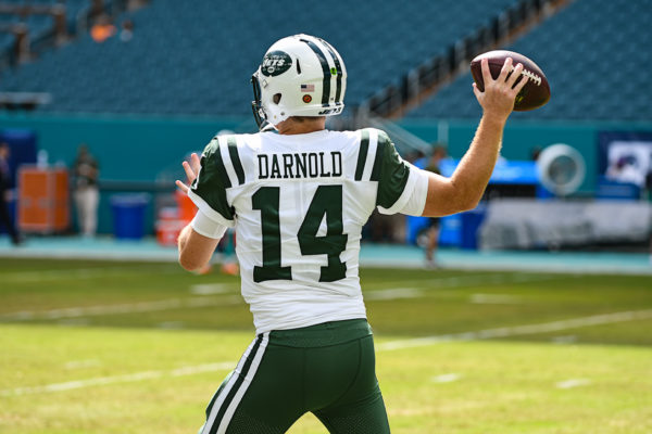 New York Jets quarterback Sam Darnold (14)